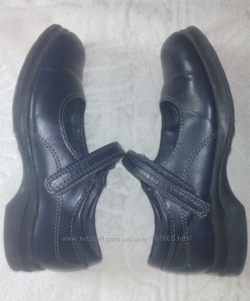 Черные туфельки Smart fit США на девочку - 19, 5 см стелечка