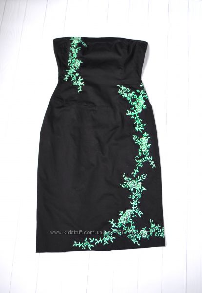 Нарядное вечернее платье корсет, бюстье Jane Norman, размер 10