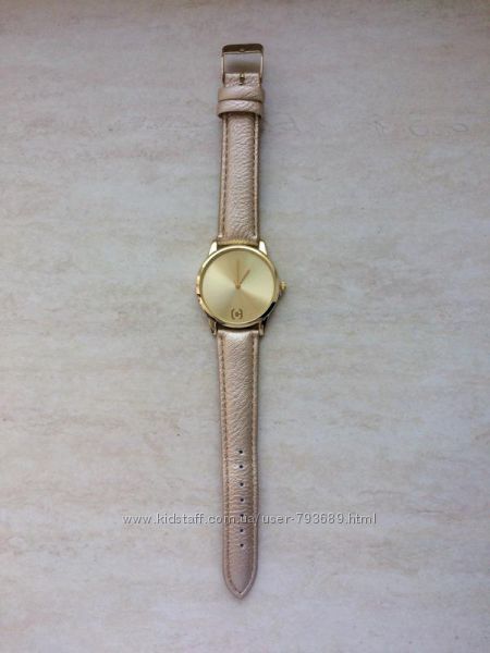 Новые часы женские cropp золотистого цвета