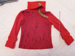 Яркий деми свитер, 116-122