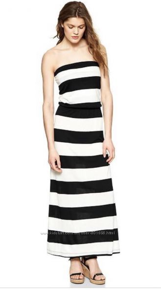 Новое вискозное длинное платье макси, в пол, сарафан GAP, m, 44-46,