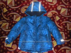 Теплая куртка Тополино, ветровка,  дождевик-штормовка  122-140