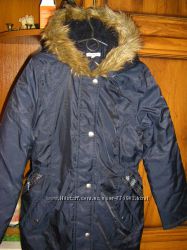 Парка, теплая, осенне-зимняя куртка 915, рост 146-152.