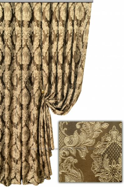 Ткань для штор классика Венди, 360 грн