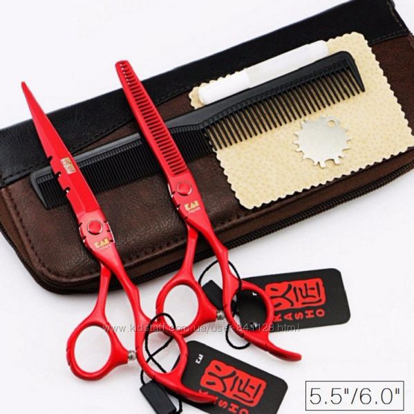  Ножницы 6. 0 парикмахерские KASHO
