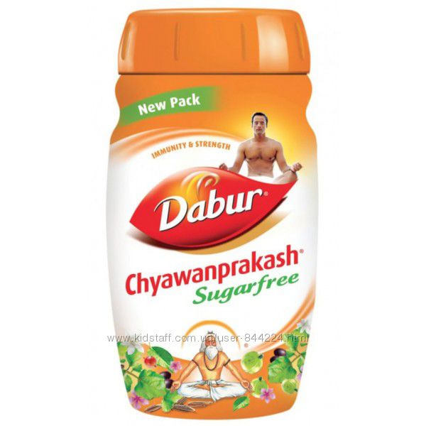 оригинал, Чаванпраш для диабетиков без сахара Дабур Dabur Индия 