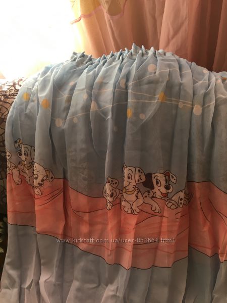 Тюль в детскую комнату