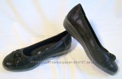 Туфли женские кожаные черные Padders размер 35, UK4E