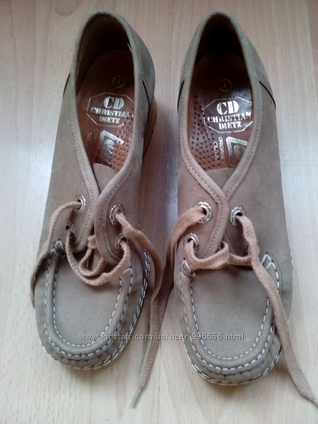 Ортопедичні туфлі з Америки Нубук 38р