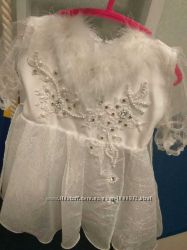 платье костюм снежинки ангела