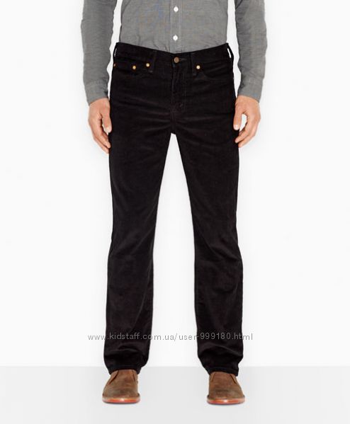 Вельветовые джинсы Levis 514 Straight Fit Corduroy Jeans 