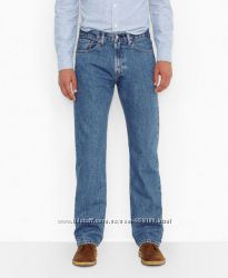Джинсы Levis 505 Regular Fit Jeans - Medium Stonewash