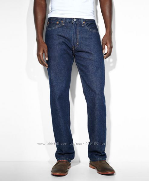 Джинсы Levis 505 Regular Fit Jeans - Rinse