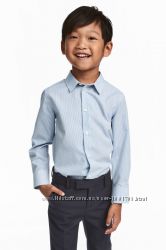 Рубашка в полоску для мальчика от H&M 116р