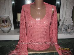 #1: кофта и шаль