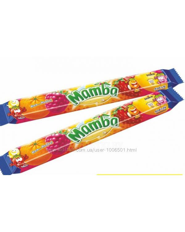 Жевательные конфеты Mamba Storck ассорти Германия