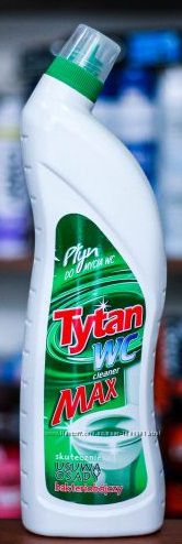 Средство для мытья унитаза Tytan WC Max 1, 2л гель 