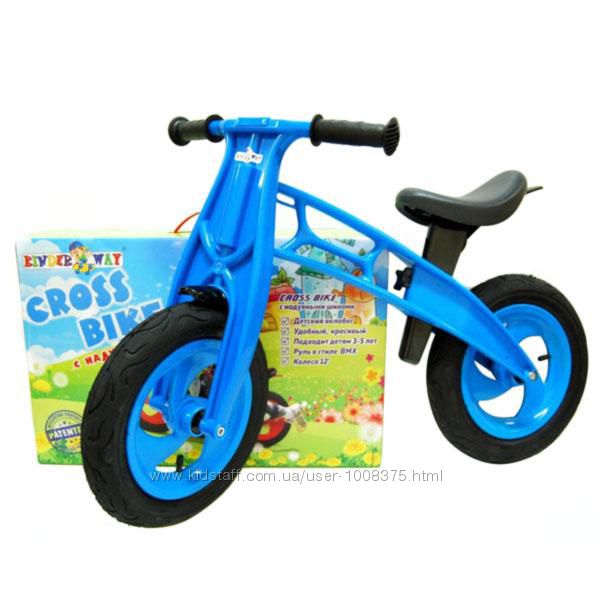 Детский велобег EVA беговел Cross Bike 11-016 Kinder Way, 11-018 Kinder Way