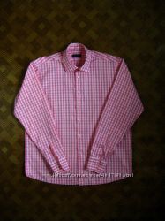 мужская рубашка - клетка - Suit supply - pure cotton - XXL - 54-56рр.