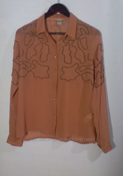 Блуза пудрового цвета бренд object collectors item