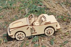 Деревянный конструктор - гоночное авто