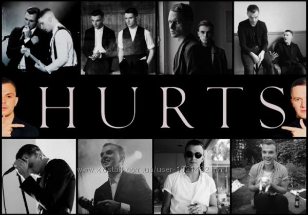 Плакат, постер группа Hurts 