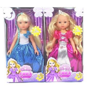 Распродажа - Кукла Изабелла Isabella в голубом бальном платье от bk toys