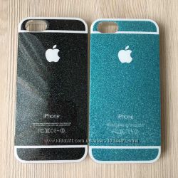 Cиликоновый чехол голубой и хамелеон для iphone 5 5S