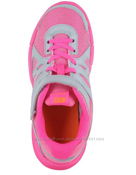 Nike Revolution 2 555091-011 Silver Citrus Pink Kids, размер 30