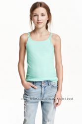 Базовые майки H&M, НМ, 10-12, 12-14, 14