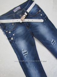 Рваные джинсы 158 и 164