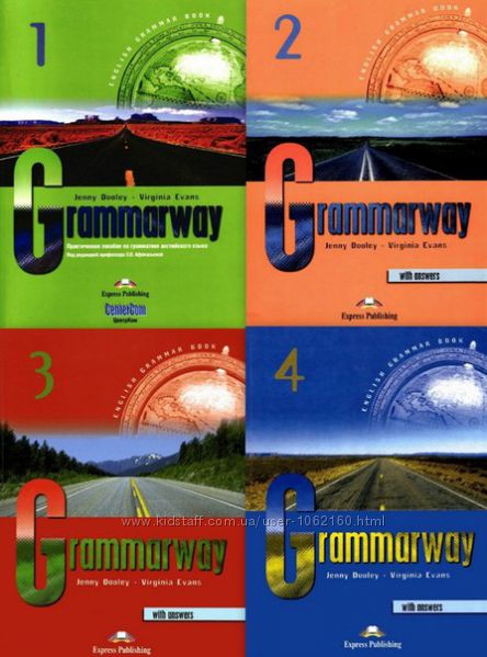  Підручники Grammarway 1-4 рівні