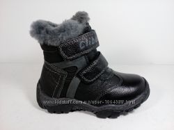 Ботинки детские зимние тёплые, красивые дешовые стильные с 21-29 размер