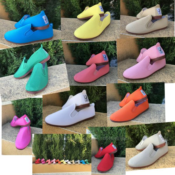 Мокасіни Javer Shoes текстиль, виробник Іспанія жіноче літнє взуття 
