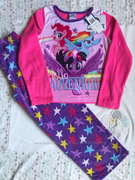 Пижамка My little Pony Hasbro, рр 2-4, 6-8 лет 98-128 см, оригинал