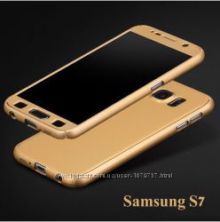 Ультра тонкий гибридный матовый чехол для телефона Samsung Galaxy S7