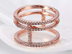 Женское кольцо apm MONACO  розовое золото