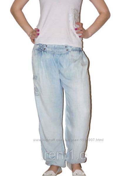Новые женские летние широкие джинсы, р. 25, 26, 27, 28, 29