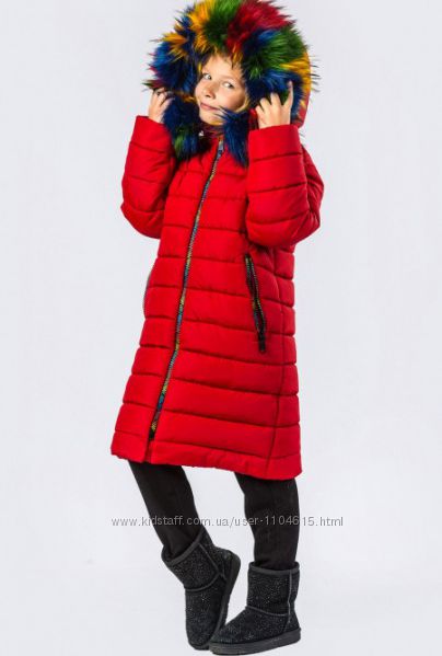 Теплая зимняя куртка X-Woyz утеплитель тинсулейт в наличии 36р.