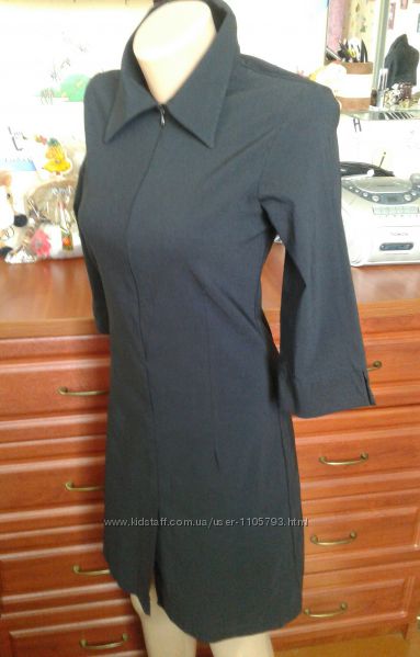 Club donna черное приталенное платье euro 40 44-46р