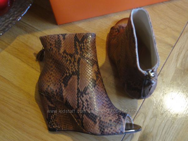 Сносшибательные ботинки с открытым носком Mary&Clarks. Оригинал, Англия