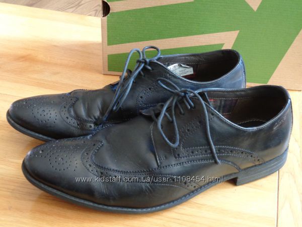Кожаные туфли Clarks, Оригинал, Англия