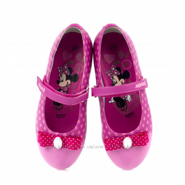 Хит продаж-фирменные туфли балетки Disney 32, 34, 35 размер