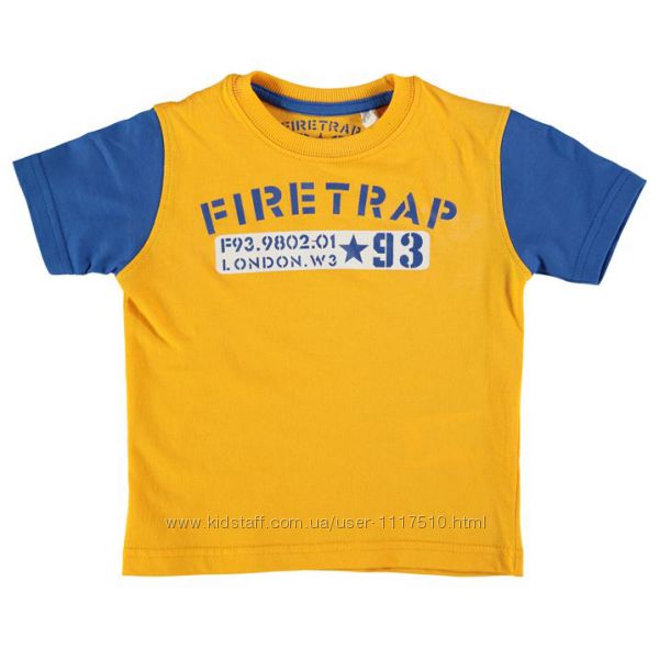 Стильная футболка Firetrap 5-6 лет на мальчика.