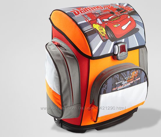 Рюкзак каркасный для школы 1-4 класс tchibo tcm тачки макквин