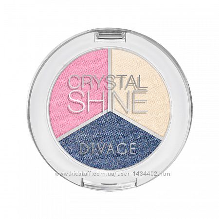 тени для век Crystal Shine 02 Divage