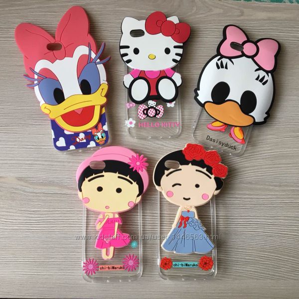 Детские Disney силиконовые чехлы для iPhone 5 5s 6 6s