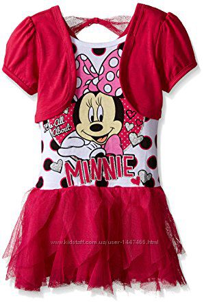 Disney Дисней платье с Мини Маус США 6 лет