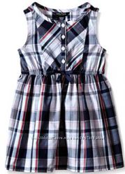 Nautica платье в клеточку США 4 и 5 лет