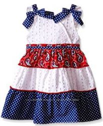 Нарядное платье с оборками Nannette США 4, 5 лет
